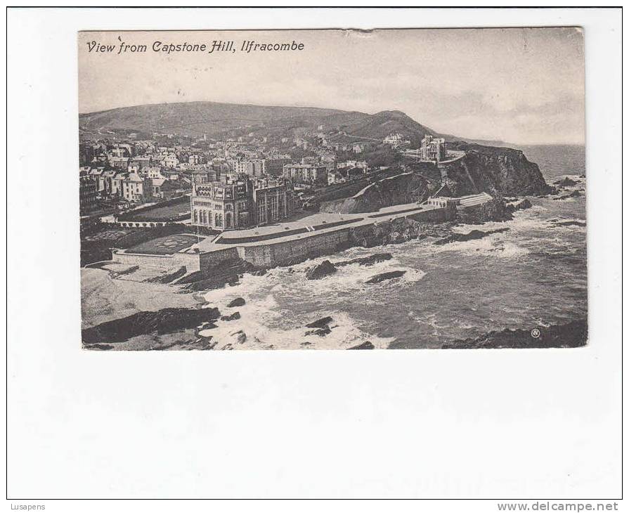 OLD FOREIGN 6597 - UNITED KINGDOM - VIEW FROM CAPSTONE HILL, ILFRACOMBE - Ilfracombe