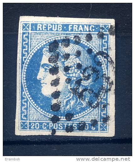 N46 R2  Cote 25€ - 1870 Ausgabe Bordeaux