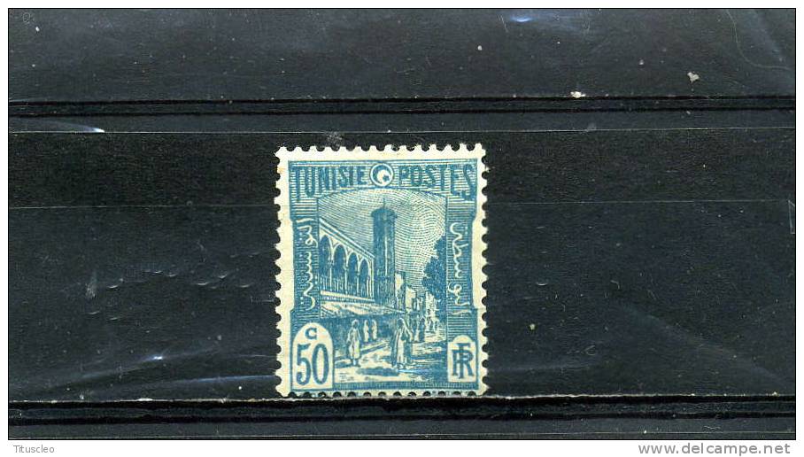 TUNISIE 276** 50c Bleu-vert Grande Mosquée Halfaouine à Tunis - Unused Stamps