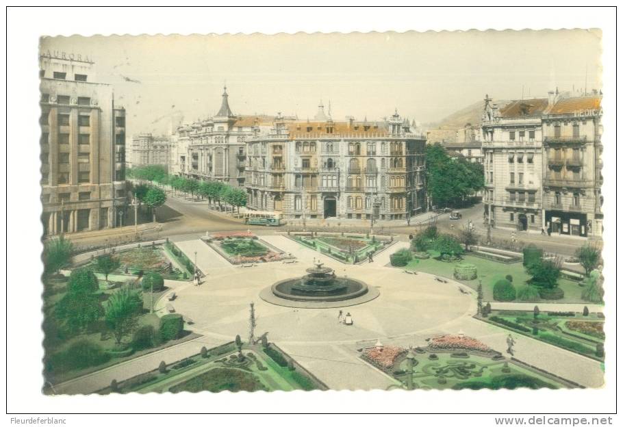 BILBAO / BILBO  (Espagne - Pays Basque) - CPSM - Plaza De Frederico MOYUA - Álava (Vitoria)