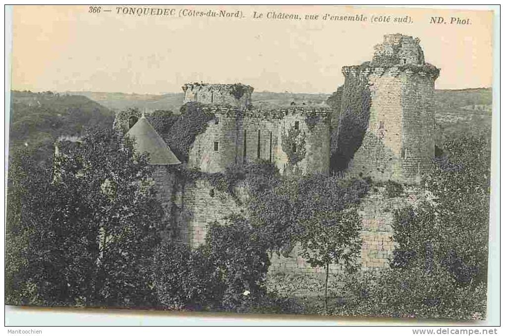 DEP 22 TONQUEDEC LE CHATEAU - Tonquédec