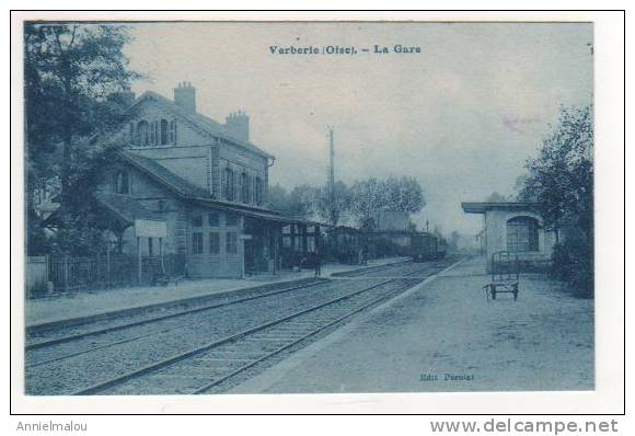 VERBERIE (Oise)  - La GARE - Verberie