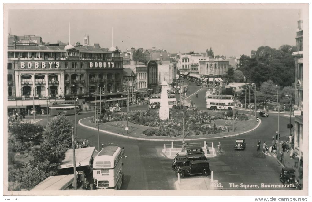 ROYAUME UNI - ENGLAND - The Square BOURNEMOUTH - Bournemouth (avant 1972)