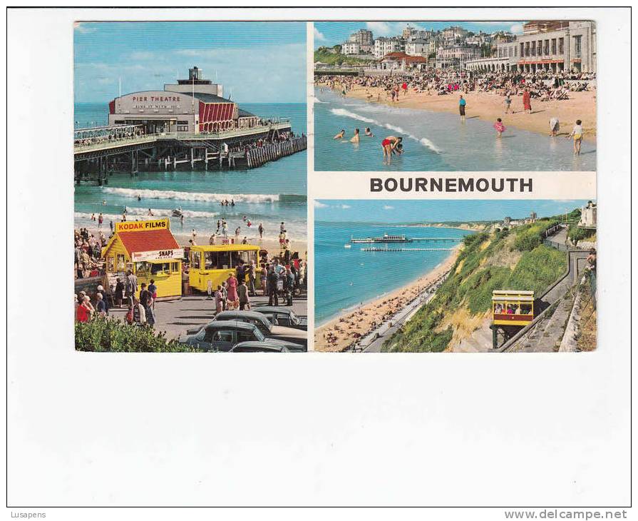 OLD FOREIGN 6636 - UNITED KINGDOM -  BOURNEMOUTH . PIER THEATRE - Bournemouth (avant 1972)