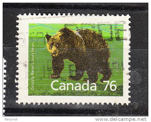 Canada   -   1989.  Grizzly - Ours