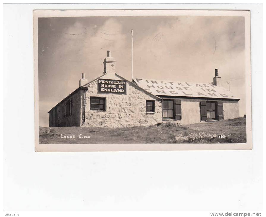 OLD FOREIGN 6648 - UNITED KINGDOM - LANDS END - THE FIRST AND LAST HOUSE IN ENGLAND - Land's End