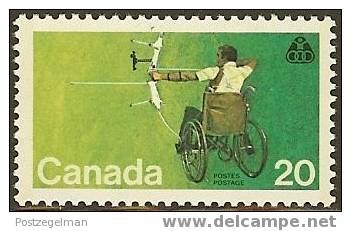 CANADA 1976 MNH Stamp(s) Disabled World Games 633 # 5656 - Unused Stamps