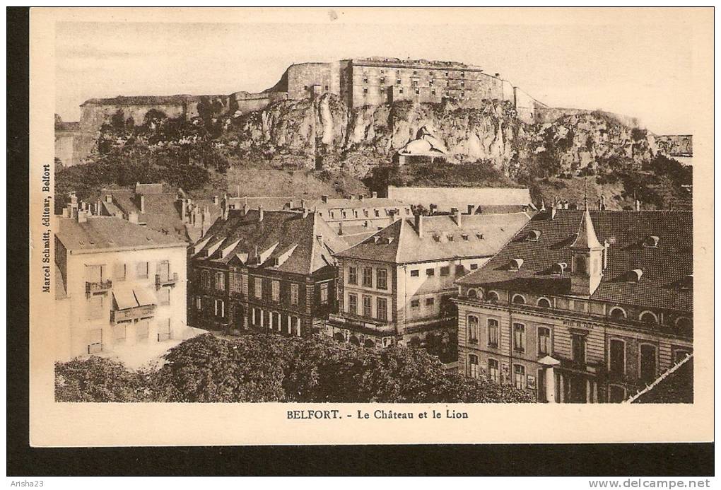 Germany, Belfort - Le Chateau Et Le Lion - Marcel Schmitt - Lothringen