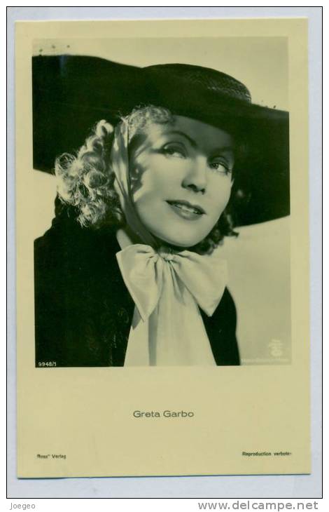 (H932) - Greta Garbo - Ross Verlag - 9948/1 - Metro-Goldwyn-Mayer - Artistes