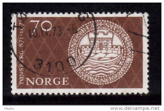 Norway Used 1971. Tonsberg Seal, - Used Stamps