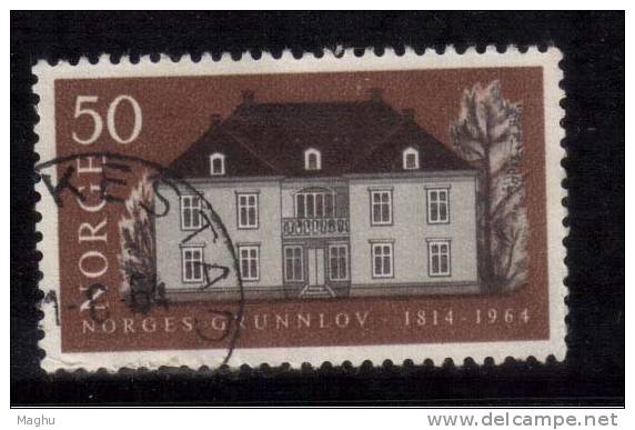 Norway Used 1964, Manor, Architecture, Monuments - Oblitérés