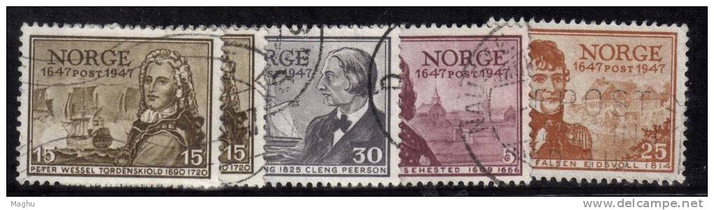 Norway Used Post Office Series - Used Stamps