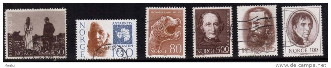 Norway Used. Antarctica, Polar, Moden Painting, Poet, Etc - Used Stamps