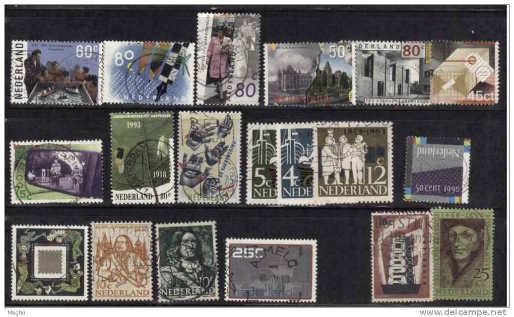 Netherlands Used Collection , As Scan - Collections