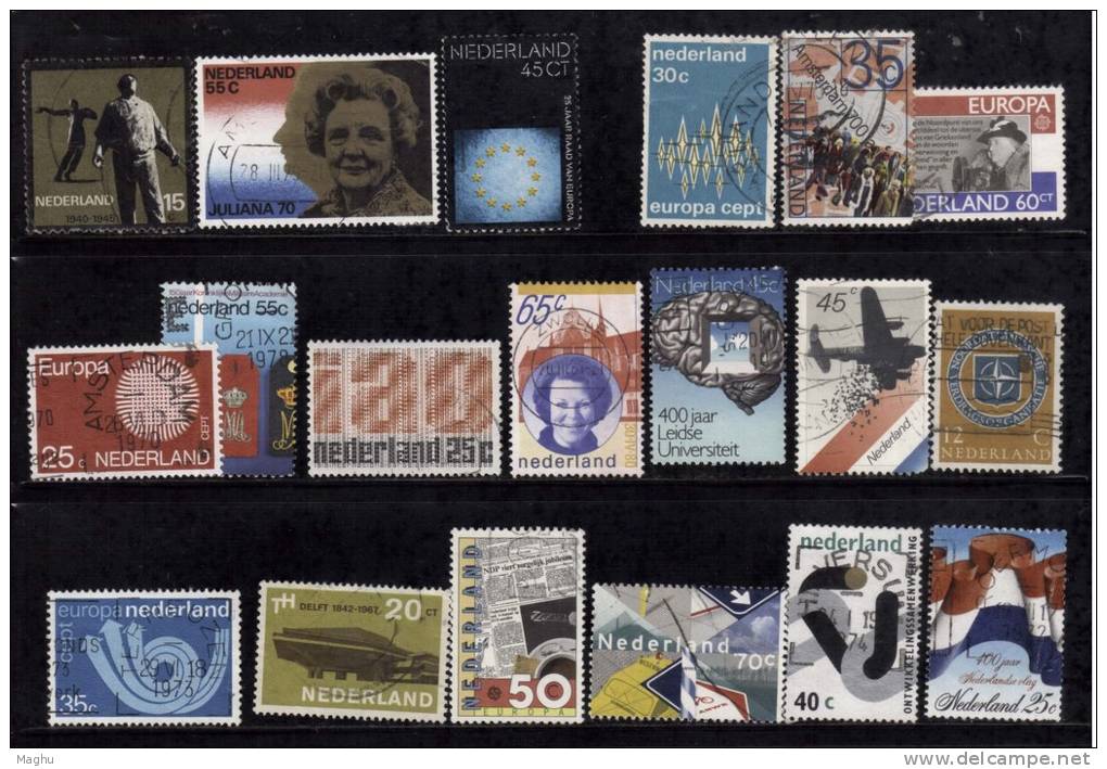 Netherlands Used Collection , As Scan - Verzamelingen