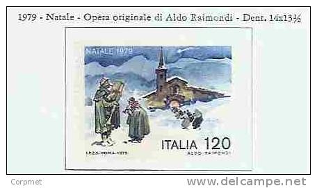 ITALY - ITALIA - 1979 - CHRISTMAS  - Yvert # 1410  - MNH - 1971-80: Mint/hinged