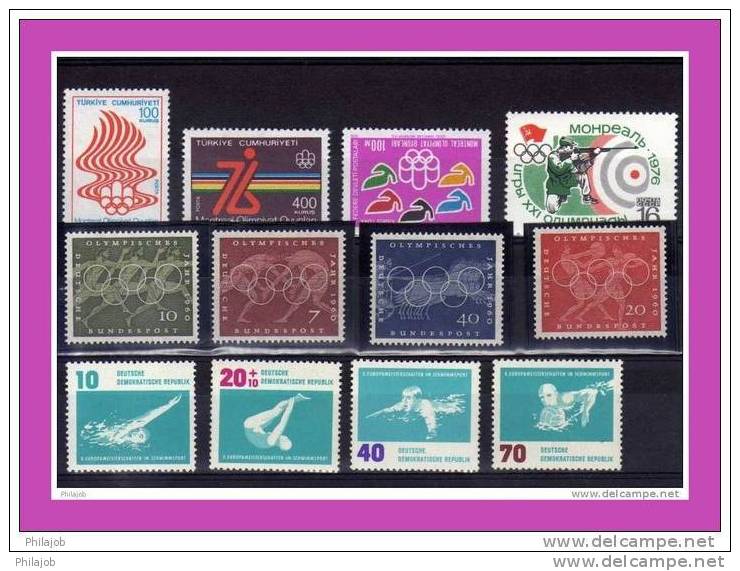 Lot De Timbres Neufs ** MNH " JO " + Prix Dégressif. - Vrac (max 999 Timbres)