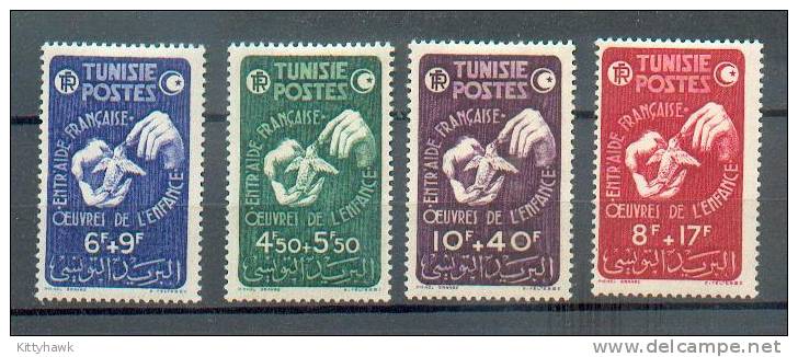 TUN 533 - YT 320 à 323 * - Unused Stamps