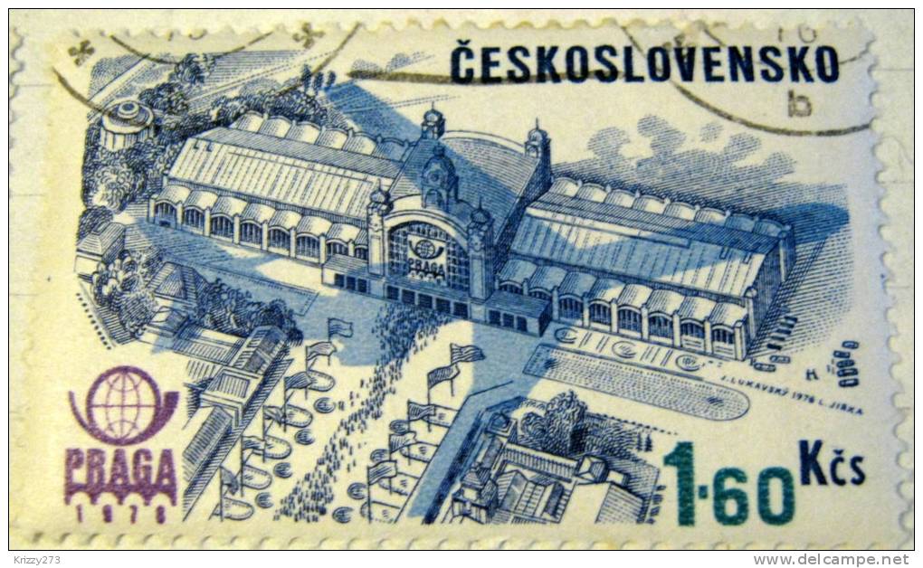 Czech 1978 Prague Expo 1.60k - Used - Used Stamps