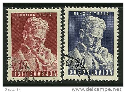 ● JUGOSLAVIA - 1953 - FISICO - N. 625 / 26 Usati, Serie Completa - Cat. ? €  - Lotto  N. 513 - Used Stamps