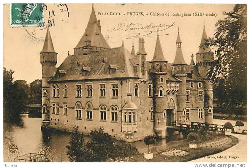 Pas-de-Calais : R 62 507 : Fruges  -  Château De Radinghem - Fruges