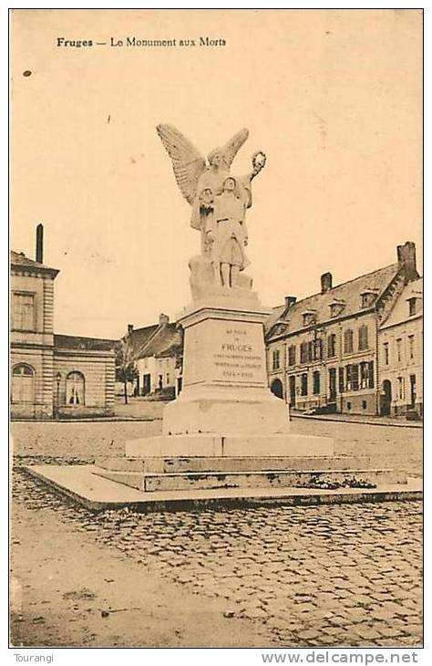 Pas-de-Calais : R 62 509 : Fruges  -  Monument Aux Morts - Fruges