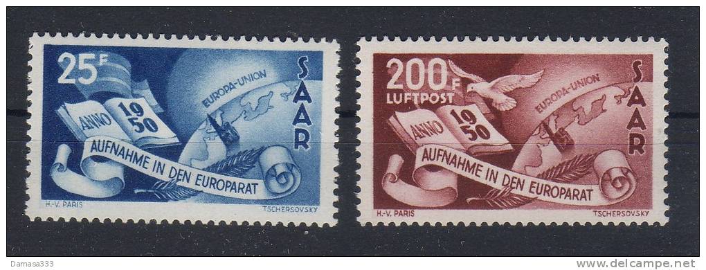 EUROPA CEPT MITL. SAAR Anno 1950 - € 220 - Neufs
