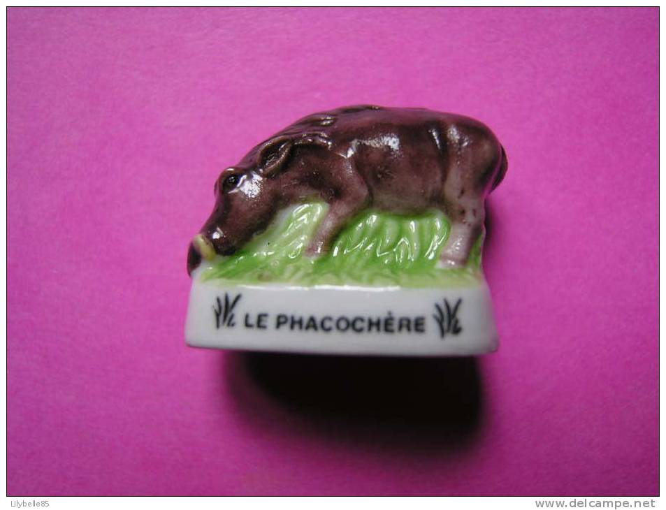 Feve Porcelaine Collection ATLAS &#9829; LE PHACOCHERE &#9829; Serie LES ANIMAUX DE LA SAVANE ( Feves ) - Animaux