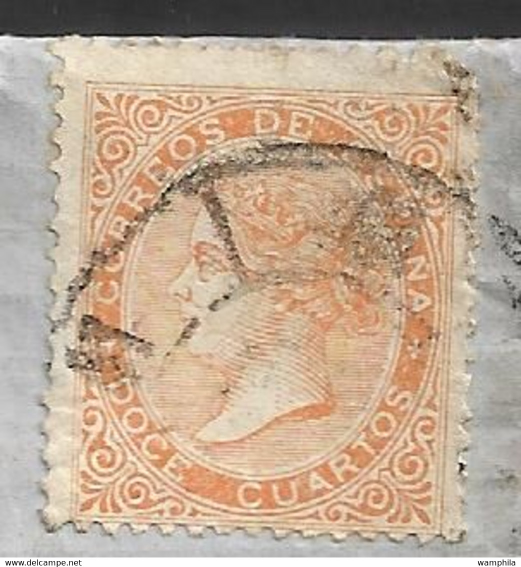 Lot De 6 Lettres D'Espagne Pour La France Entre 1867 Et 1881 Toutes Scannées - Briefe U. Dokumente