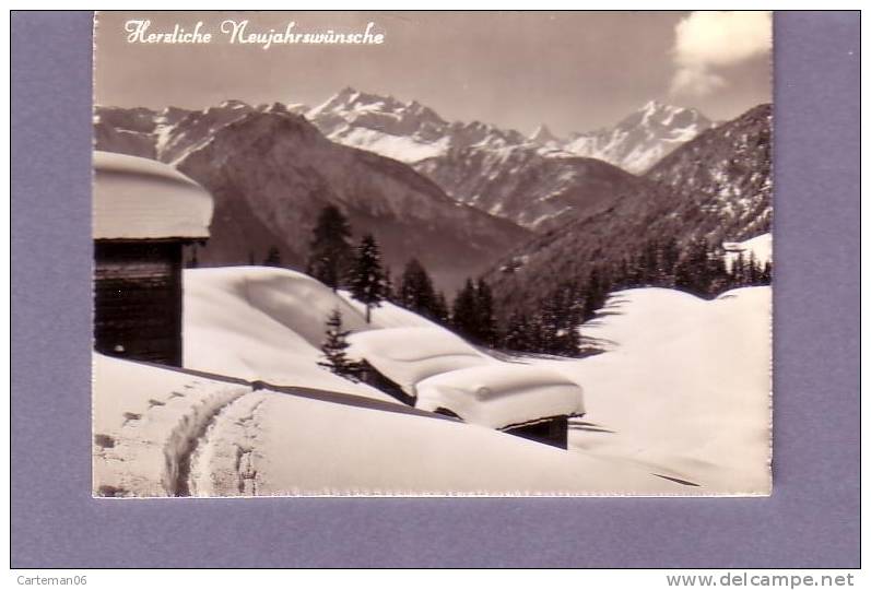 Suisse - Mignonnette - Riederalp - Herzliche Neujahrswunsche - Editeur: ? N° 18477 - Riederalp