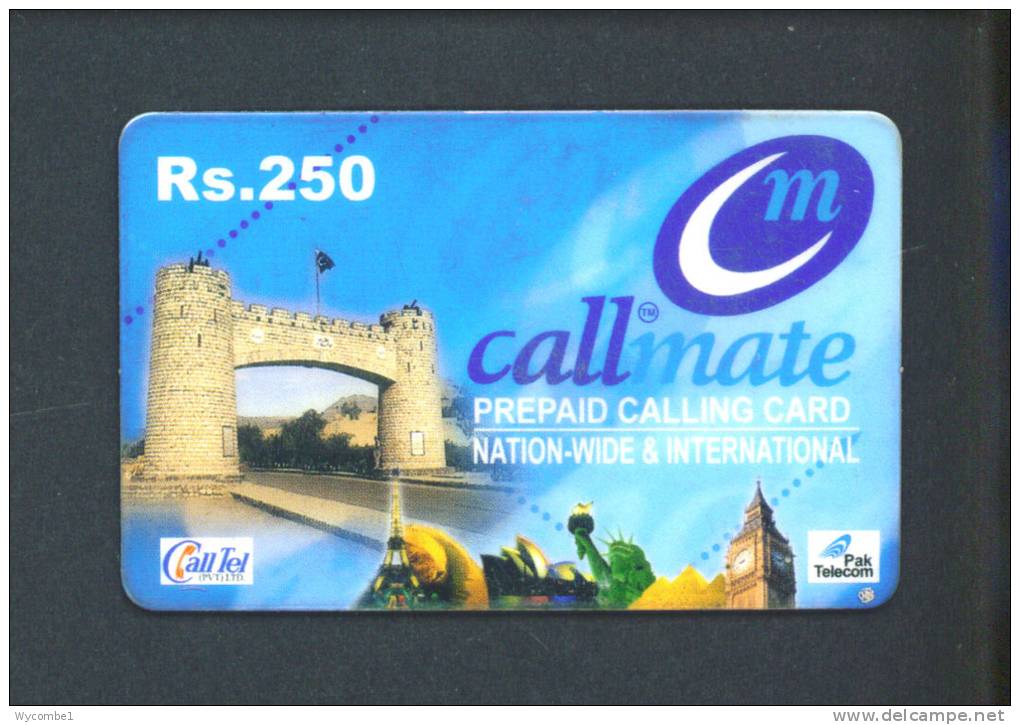 PAKISTAN  -  Remote Phonecard As Scan - Pakistán