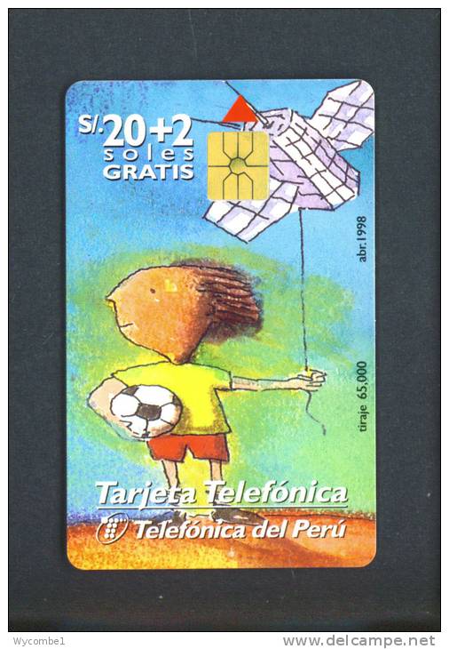 PERU  -  Chip Phonecard As Scan - Peru