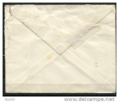 Australia 1938 Cover Sent To England Cancelation" Ship Mail Room Melbourne" - Cartas & Documentos