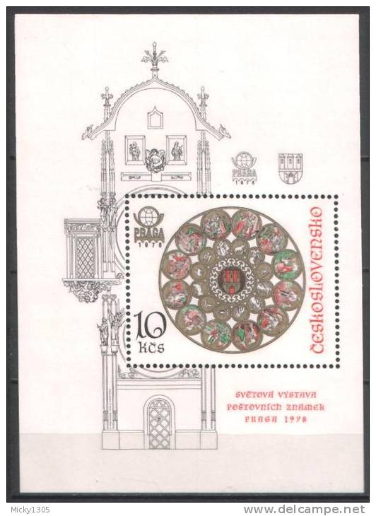 CSSR - Block 35 Postfrisch / MNH ** (A727) - Unused Stamps