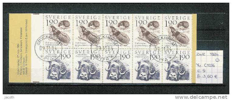 Zweden 1984 - Yv. C1256 Michel MH 97 Gest./obl./used - 1981-..