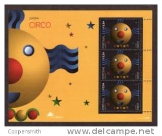 (015) Madeira  2002  Europa Cept Circus Sheet / Bf / Bloc Cirque / Zirkus  Mnh / **  Michel BL 25 - Madeira