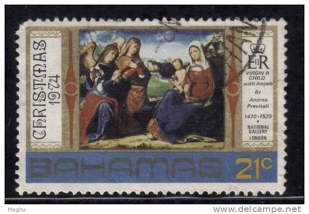 Bahamas Used 1974, 21c Christmas - 1963-1973 Autonomia Interna