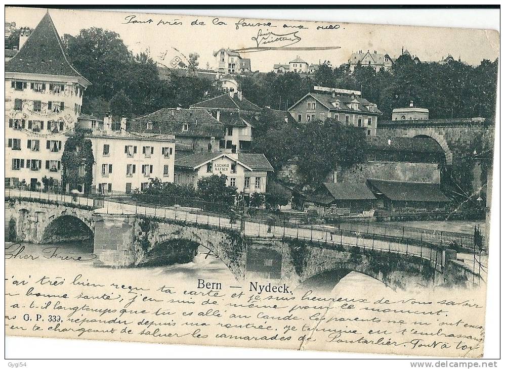 Bern     NYDECK       CPA 1907 Gp 339 - Berne