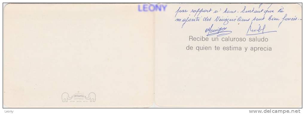 CPM 11.5X16.5 Du VENEZUELA (dépliant ) - AQUI, DESDE Venezuela ... Un Pais Para Querer 1973 - Venezuela