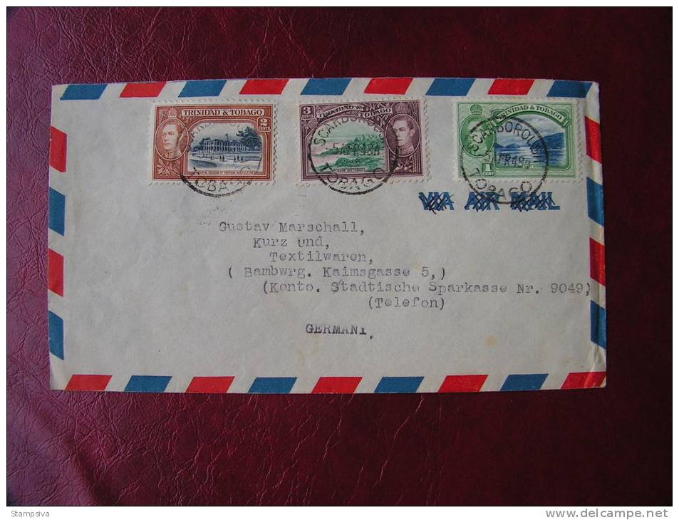 == Trinidad Tobago  1948 Scarbourgh  Cv. - Trindad & Tobago (1962-...)