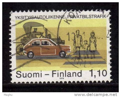Finland Used Road Safety, Zebra Cross, Car, Automobile - Accidentes Y Seguridad Vial