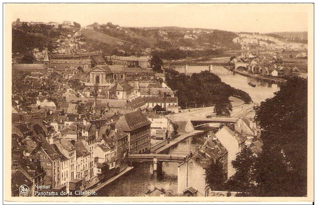 Namur 681 Panorama De La Citadelle - Namur