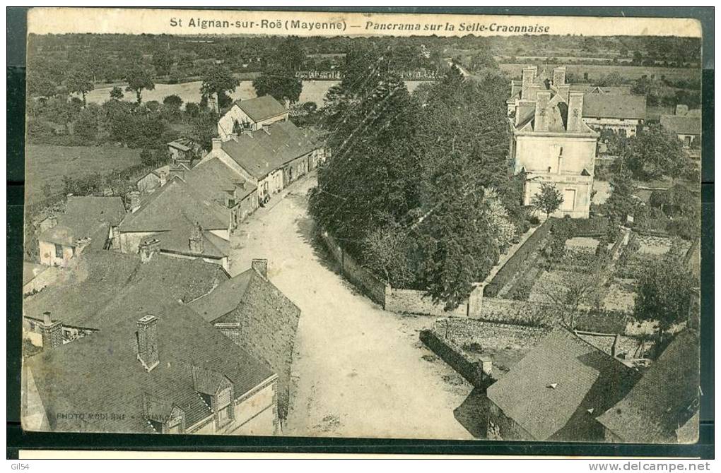 ST AIGNAN SUR ROE-Panorama Sur La Selle Craonnaise - Sv129 - Saint Aignan Sur Rö