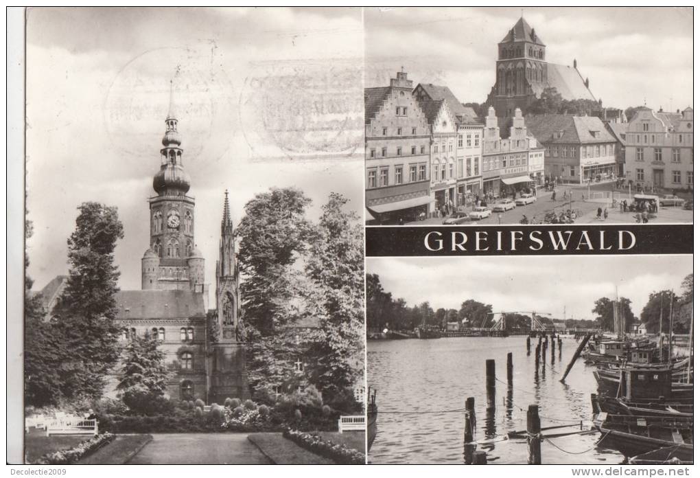 B40606 Greifswald Rubenow Denkmal  Used Good  Shape - Greifswald