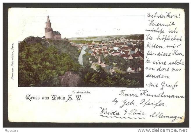 WEIDA (Germany) - Gruss Aus Weida S. W. - Weida