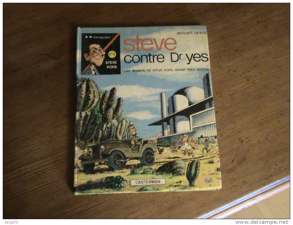 STEVE CONTRE DR YES 1966 - Casterman