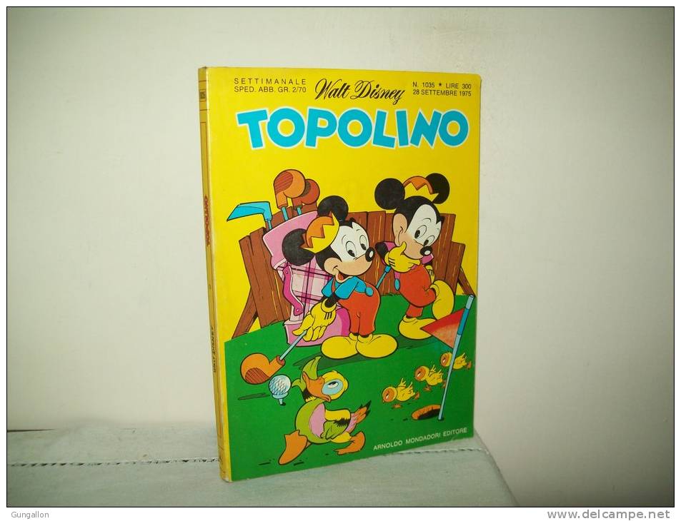 Topolino (Mondadori 1975) N. 1035 - Disney