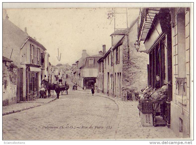 Palaiseau      91     Rue  De Paris..Maréchal Ferrand   (voir Scan) - Palaiseau