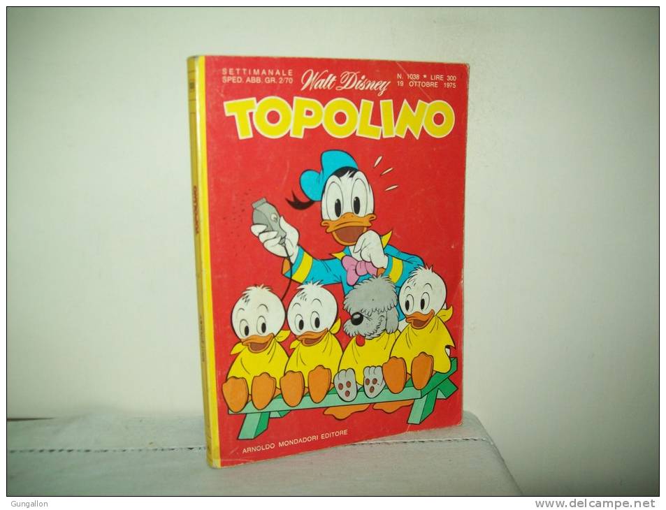 Topolino (Mondadori 1975) N. 1038 - Disney