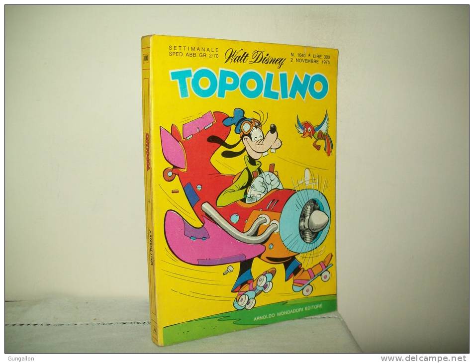 Topolino (Mondadori 1975) N. 1040 - Disney